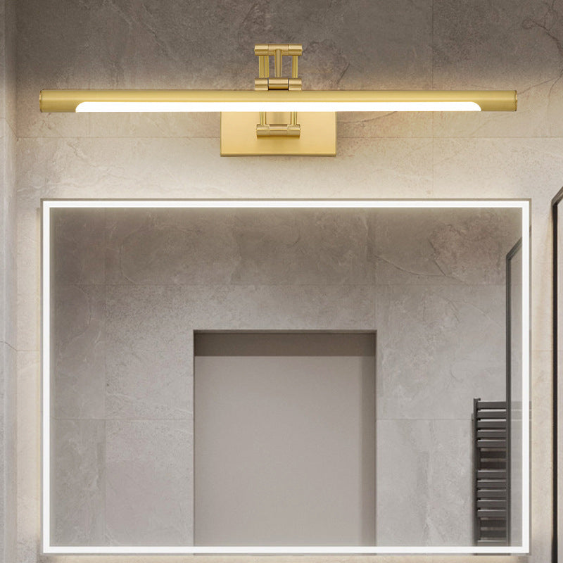 Vanité allongée Lumières murales postmodernes simplicité applique murale acrylique pour salle de bain