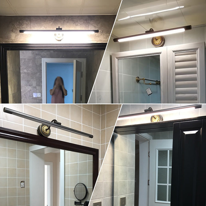 Vanité allongée Lumières murales postmodernes simplicité applique murale acrylique pour salle de bain