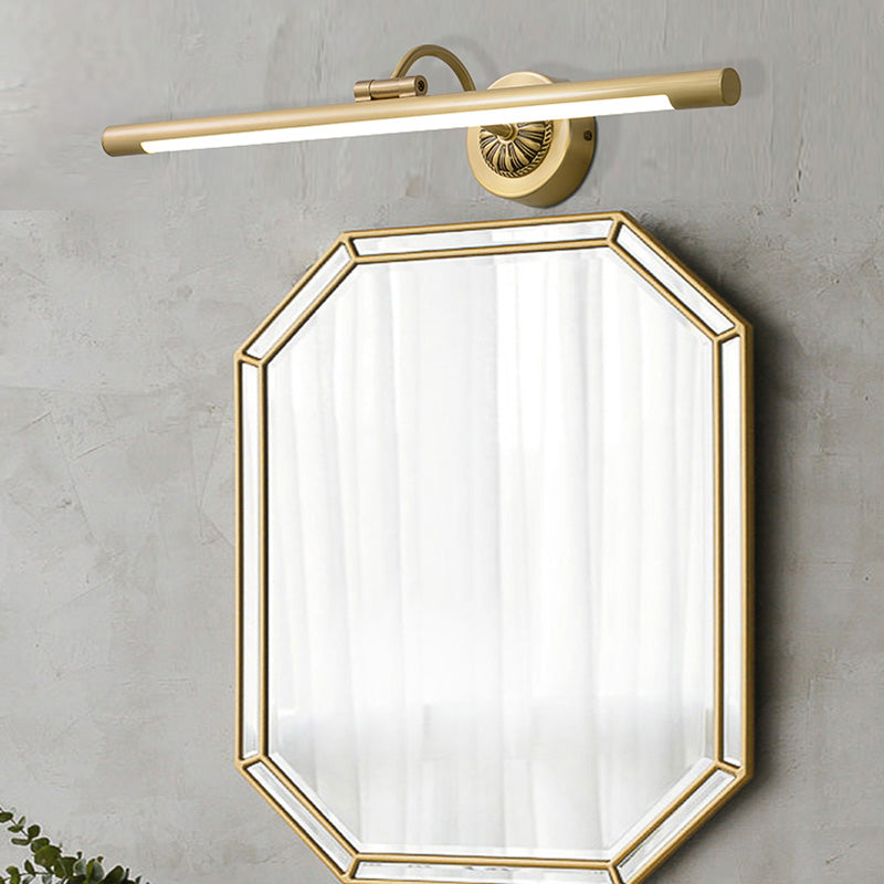 Vanité allongée Lumières murales postmodernes simplicité applique murale acrylique pour salle de bain