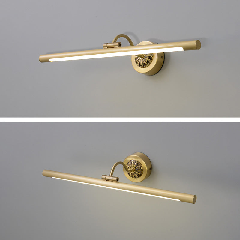 Vanité allongée Lumières murales postmodernes simplicité applique murale acrylique pour salle de bain