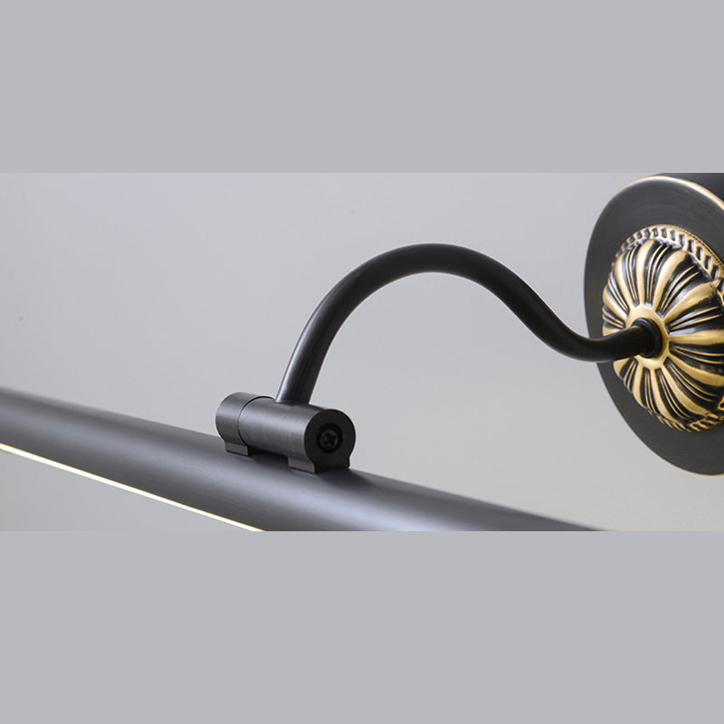 Vanité allongée Lumières murales postmodernes simplicité applique murale acrylique pour salle de bain