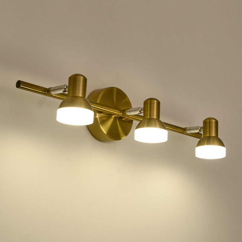 Bell Vanity Wall Lights Postmodern Simplicité Applexion murale acrylique pour salle de bain