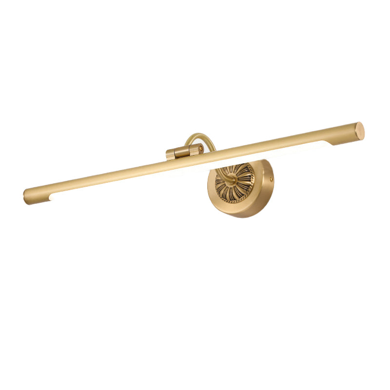 Luci a specchio vanità tradizionali Acrilico Acrilico Acrifide per il bagno