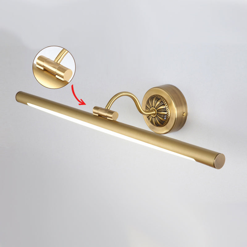 Luci a specchio vanità tradizionali Acrilico Acrilico Acrifide per il bagno