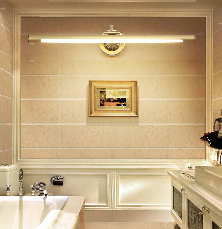 Luci a specchio vanità tradizionali Acrilico Acrilico Acrifide per il bagno