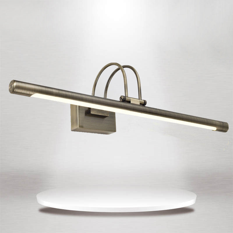 Luces de pared de tocador lineal Simplicidad posmoderna Disparo de pared acrílico para baño