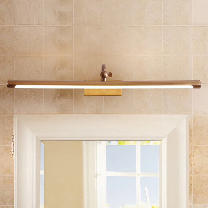 Vanité allongée Lumières murales postmodernes simplicité applique murale acrylique pour salle de bain