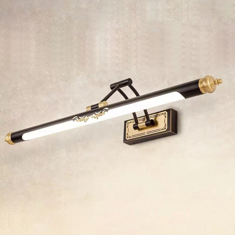 Luci a specchio vanità tradizionali Acrilico Acrilico Acrifide per il bagno