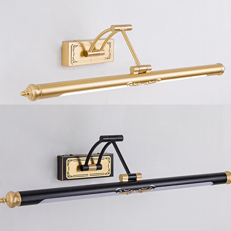 Luci a specchio vanità tradizionali Acrilico Acrilico Acrifide per il bagno