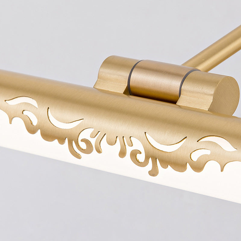 Luci a specchio vanità tradizionali Acrilico Acrilico Acrifide per il bagno