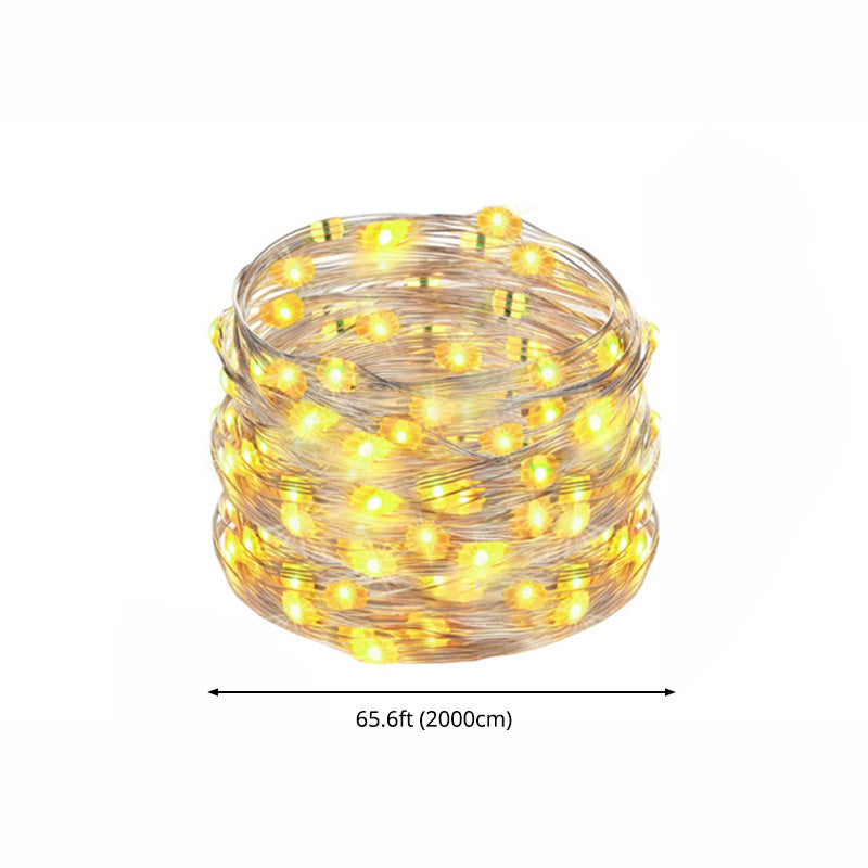 Bluetooth Starry Fairy String Light Art Decor Plastic Clear RGB LED Christmas Lamp