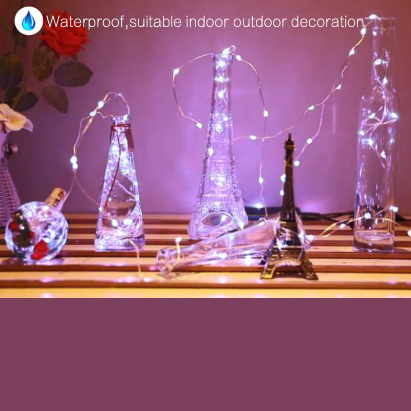 Bluetooth Starry Fairy String Light Art Decor Plastic Clear RGB LED Christmas Lamp
