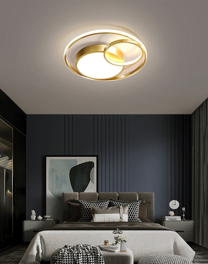 Luminaire de plafond encastré moderne en acrylique, luminaire LED pour salon