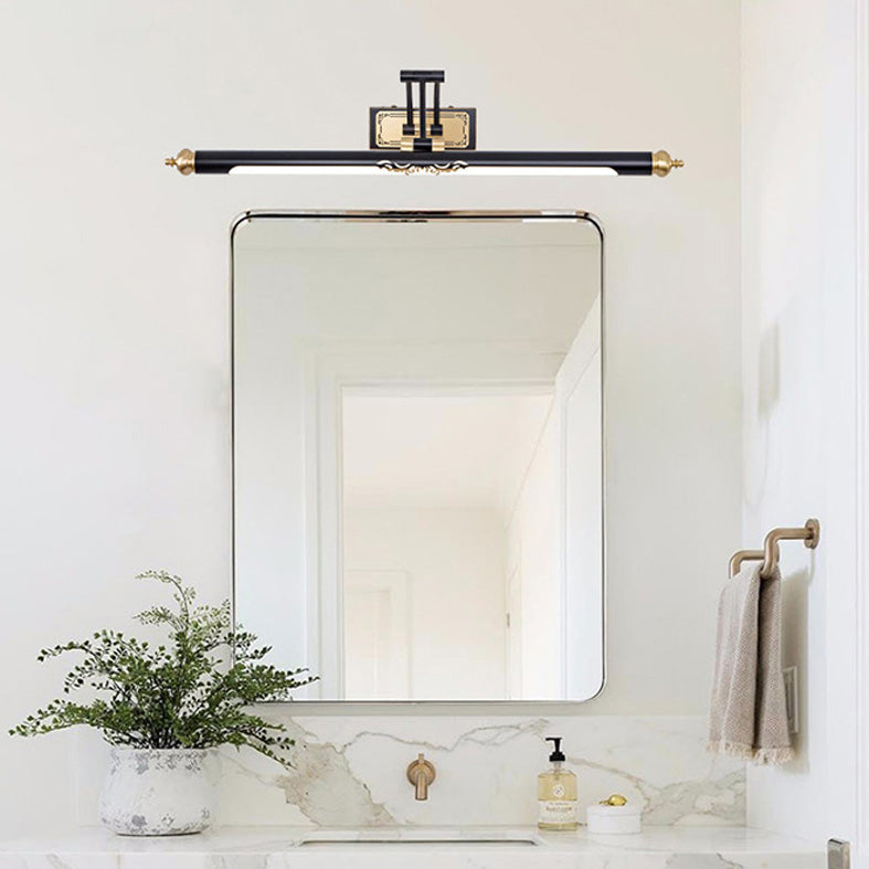 Luci a specchio vanità tradizionali Acrilico Acrilico Acrifide per il bagno