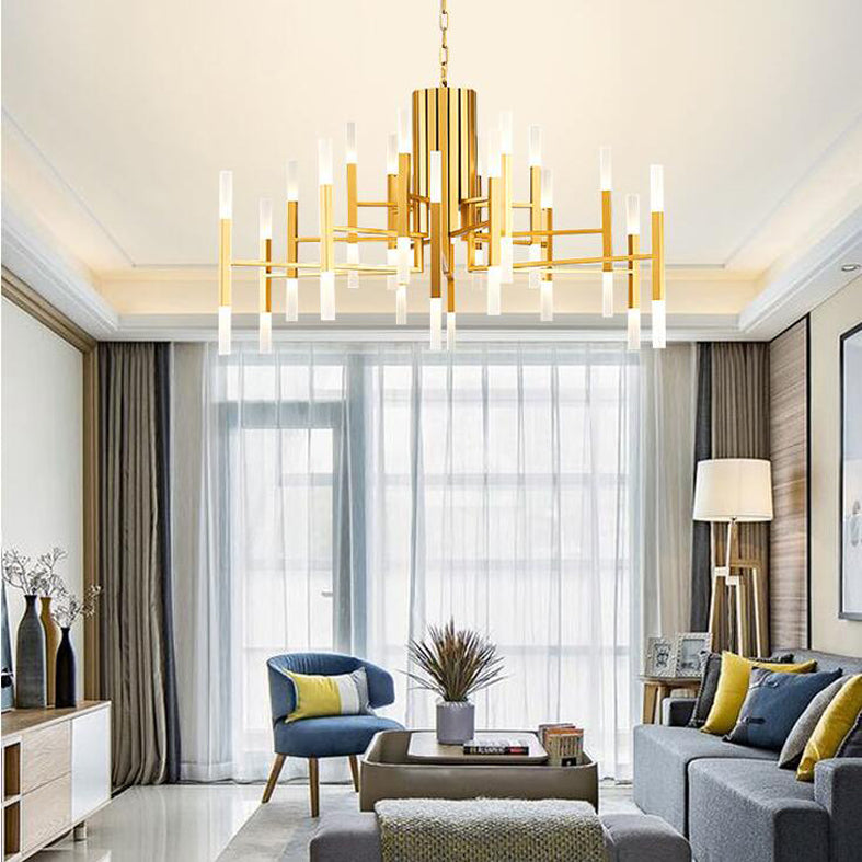 Lampade a sospensione del ramo illuminazione lampadario postmoderno per soggiorno sala da pranzo