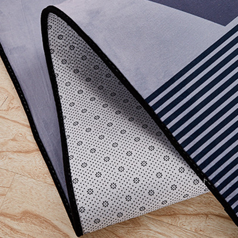 Eclectic Boho-Chic Carpet Funky Tribal Pattern Indoor Rug Polyester Anti-Slip Carpet for Living Room