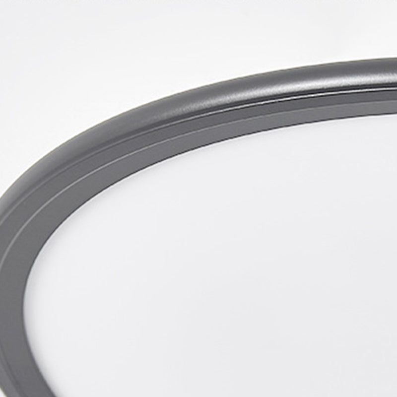 Luminaires encastrés circulaires à 1 lumière à montage en aluminium de style moderne