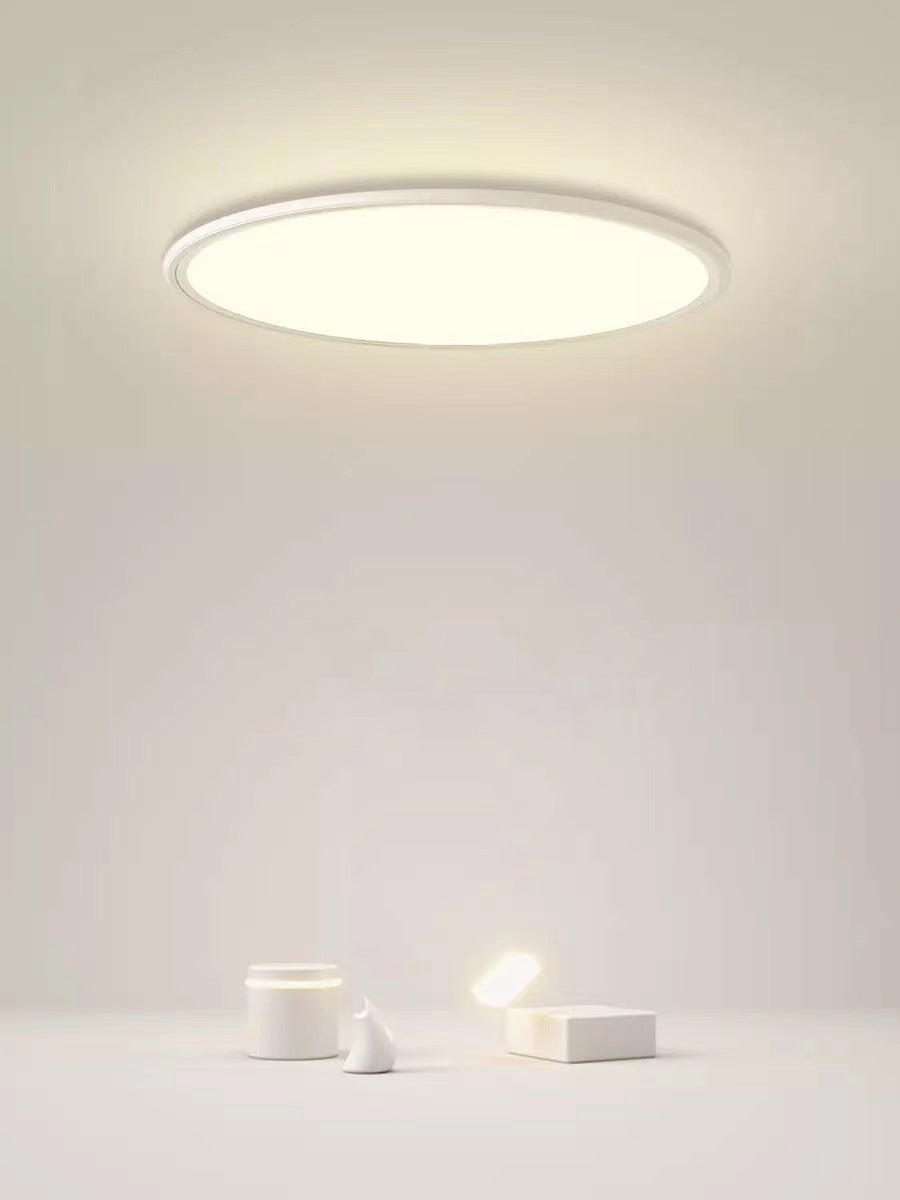 Luminaires encastrés circulaires à 1 lumière à montage en aluminium de style moderne