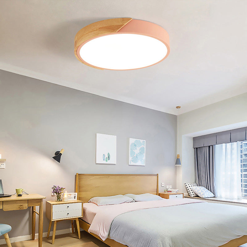 Metaal Rond Inbouwarmatuur Moderne Stijl 1Head Led Inbouwlamp Voor Slaapkamer