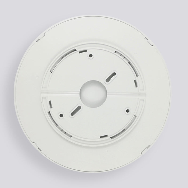 Plafonnier rond à 1 lumière en plastique de style moderne
