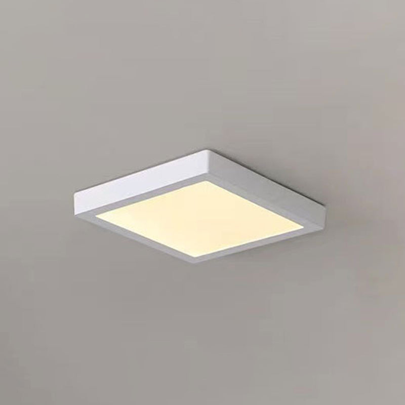 Luminaires encastrés en aluminium de style moderne de luminaire de plafond de bâti de cercle blanc