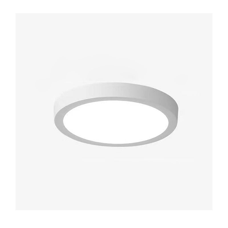 Luminaires encastrés en aluminium de style moderne de luminaire de plafond de bâti de cercle blanc