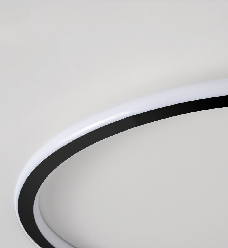 Anillo de aluminio LED empotrado montaje en techo estilo moderno 1 luz montaje empotrado luces