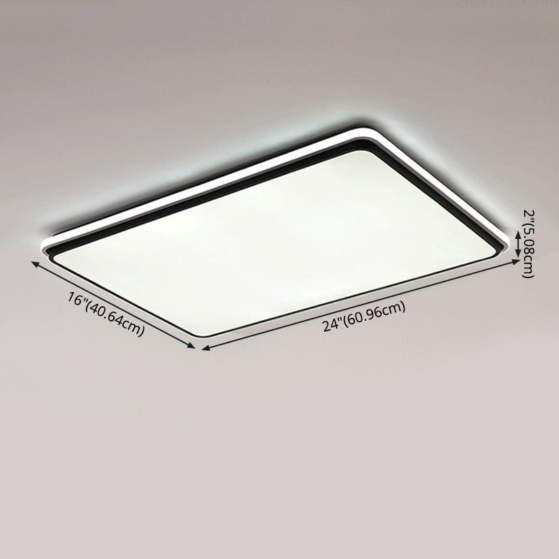 Lámpara de techo empotrada de aluminio Led geométrica dorada de estilo moderno con montaje empotrado