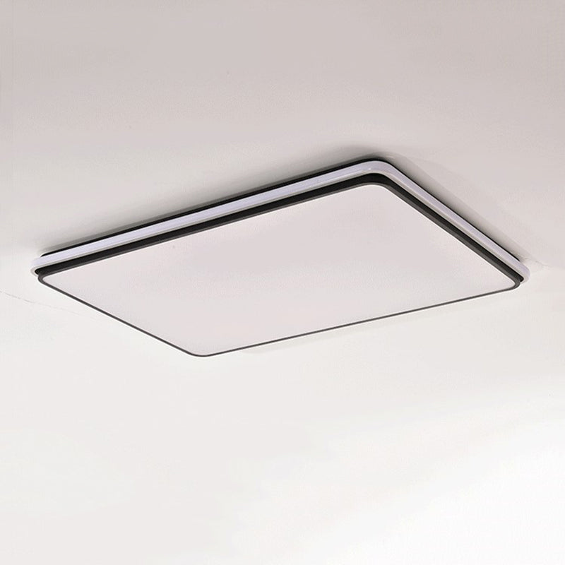 Gold Geometrical Led Flush Light Fixtures Modern Style Aluminum Flush Mount Ceiling Lamp