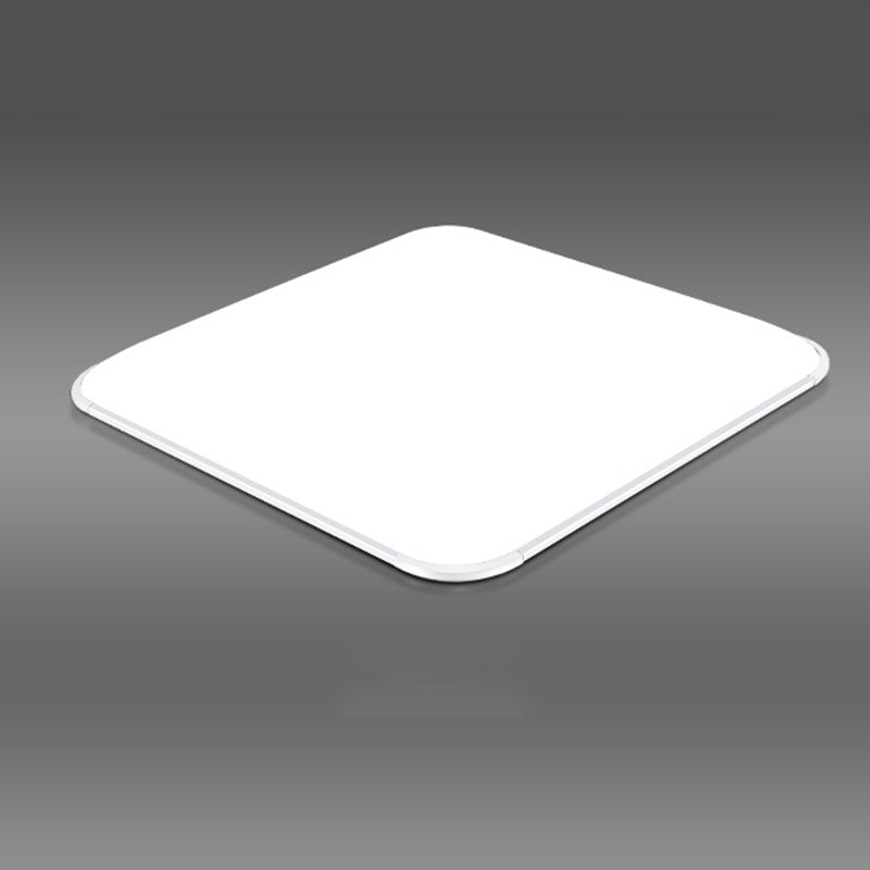 Lámparas de techo empotradas geométricas de aluminio, luz empotrada LED de 1 luz de estilo moderno