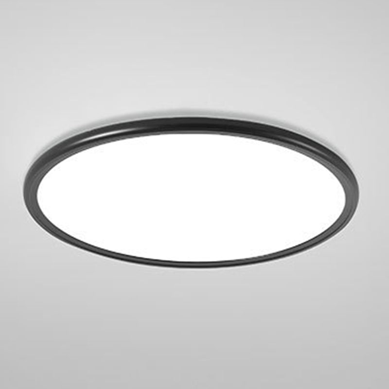 Moderne Art Acryl Flush Deckenleuchten Kreis 1-Licht Flush Licht