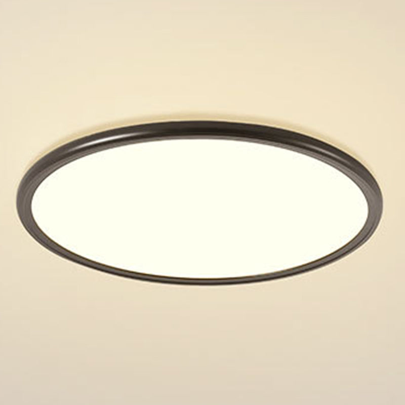 Moderne Art Acryl Flush Deckenleuchten Kreis 1-Licht Flush Licht