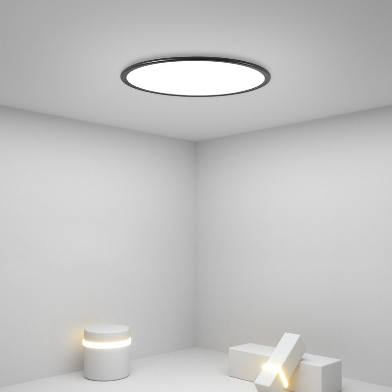 Moderne Art Acryl Flush Deckenleuchten Kreis 1-Licht Flush Licht