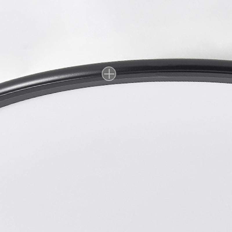 Moderne Art Acryl Flush Deckenleuchten Kreis 1-Licht Flush Licht