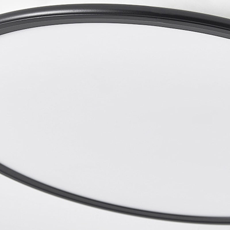 Moderne Art Acryl Flush Deckenleuchten Kreis 1-Licht Flush Licht