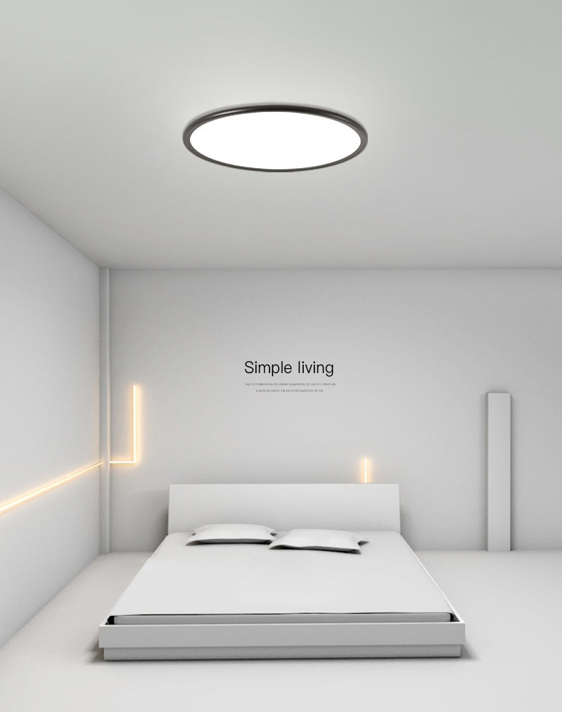 Moderne Art Acryl Flush Deckenleuchten Kreis 1-Licht Flush Licht