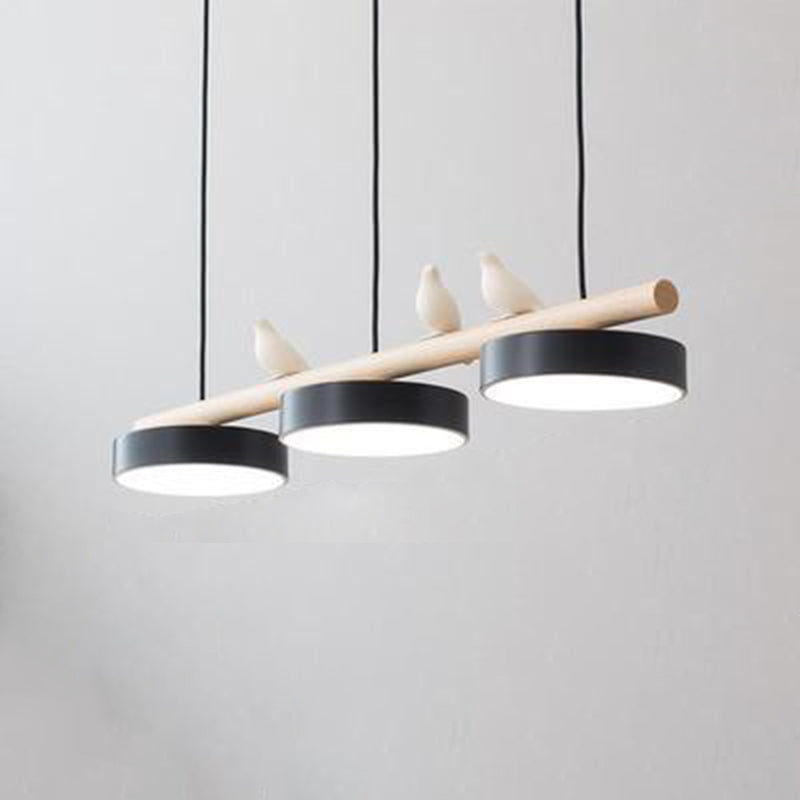 Circle Island Pendant LED Nordic Modern Modern Plafond Pendant Light for Dining Room