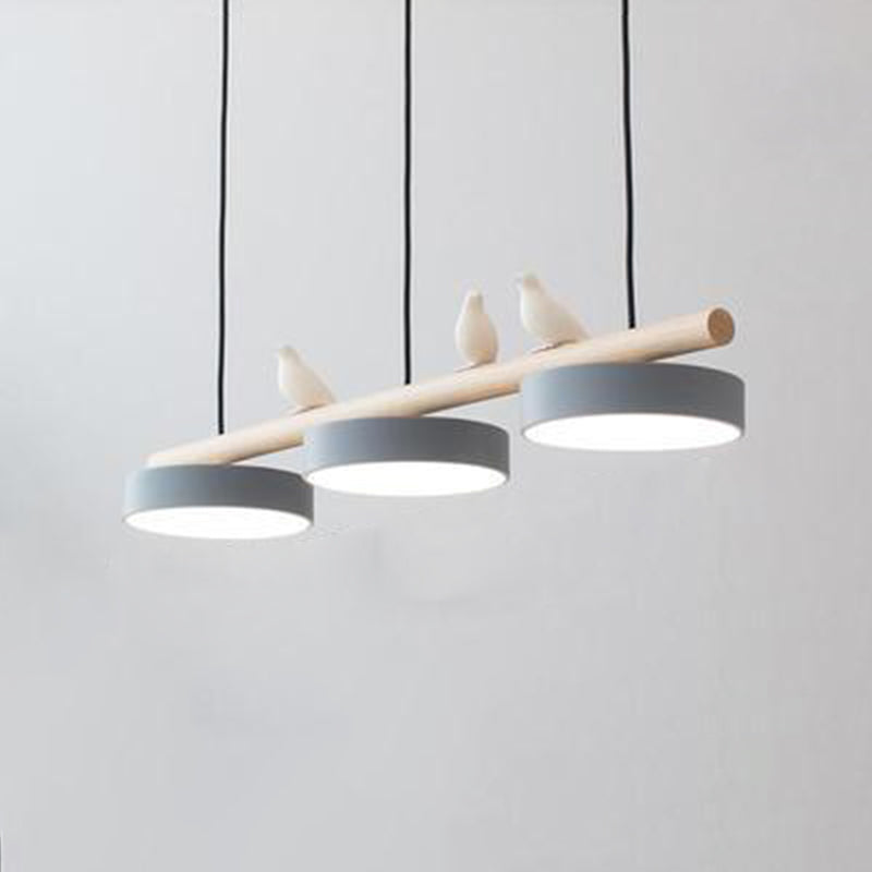 Circle Island Pendant LED Nordic Modern Modern Plafond Pendant Light for Dining Room