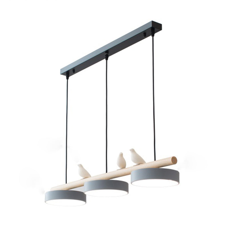 Circle Island Pendant LED Nordic Modern Modern Plafond Pendant Light for Dining Room