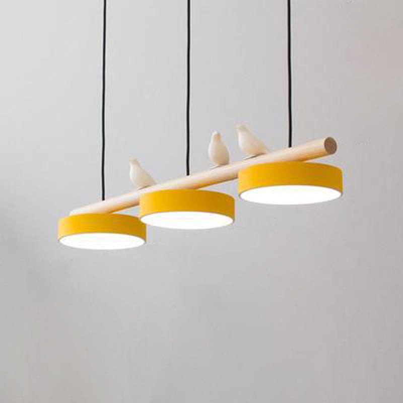 Circle Island Pendant LED Nordic Modern Modern Plafond Pendant Light for Dining Room