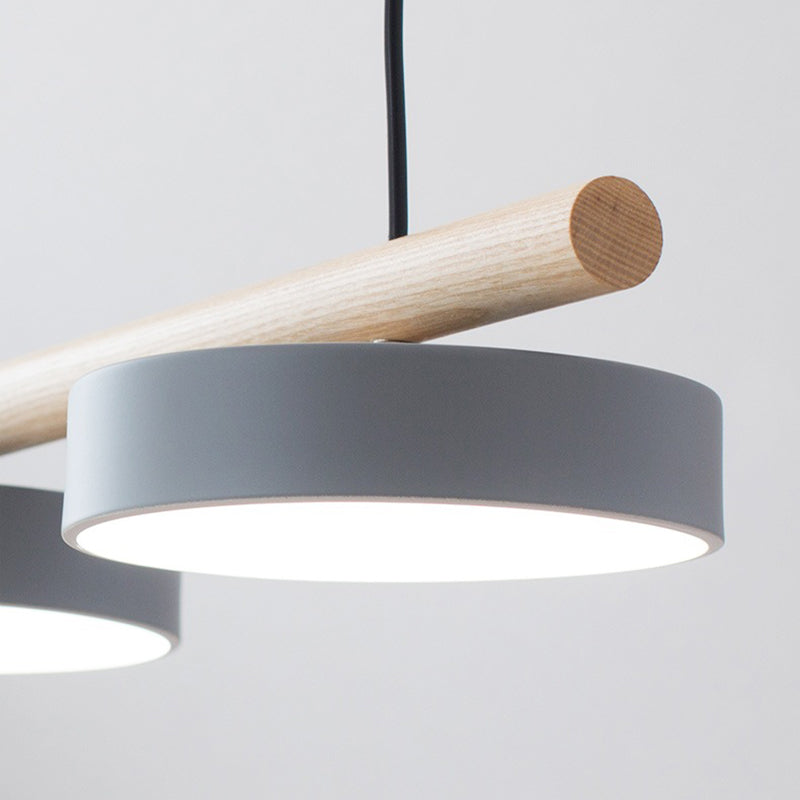 Circle Island Pendant LED Nordic Modern Modern Plafond Pendant Light for Dining Room