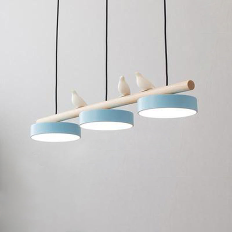 Circle Island Pendant LED Nordic Modern Modern Plafond Pendant Light for Dining Room