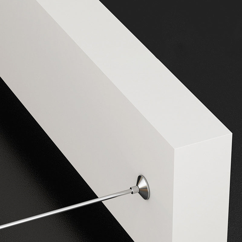 Moderno lampadario geometrico isola lampada in metallo 2 luci dell'isola luminosa in oro