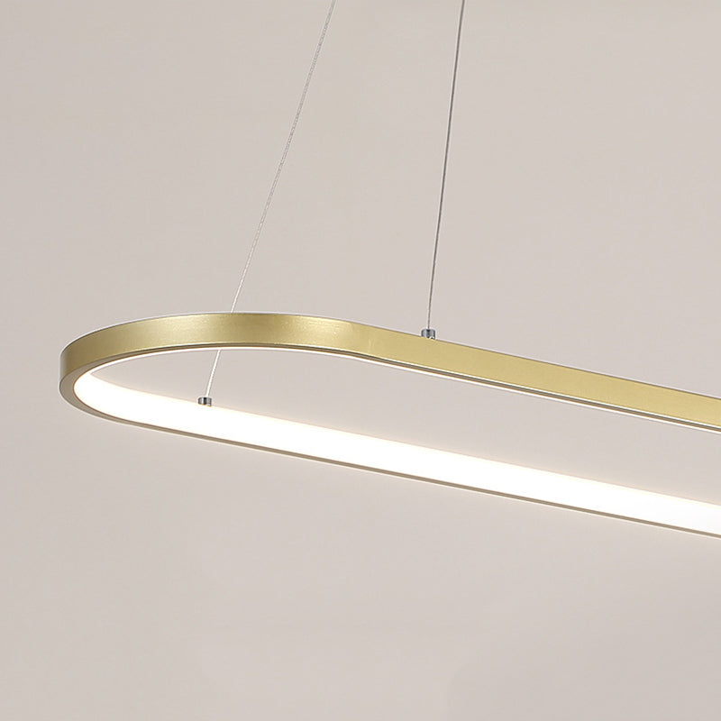 Geometric Island Pendant Lights Modern Chandelier Metal Island Lights 1 Light