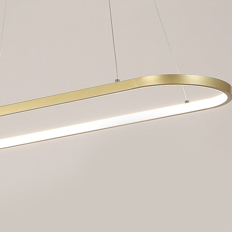 Geometric Island Pendant Lights Modern Chandelier Metal Island Lights 1 Light