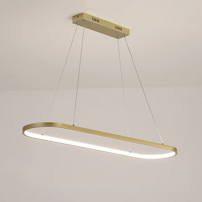 Geometric Island Pendant Lights Modern Chandelier Metal Island Lights 1 Light