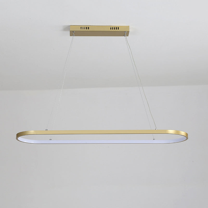 Geometric Island Pendant Lights Modern Chandelier Metal Island Lights 1 Light