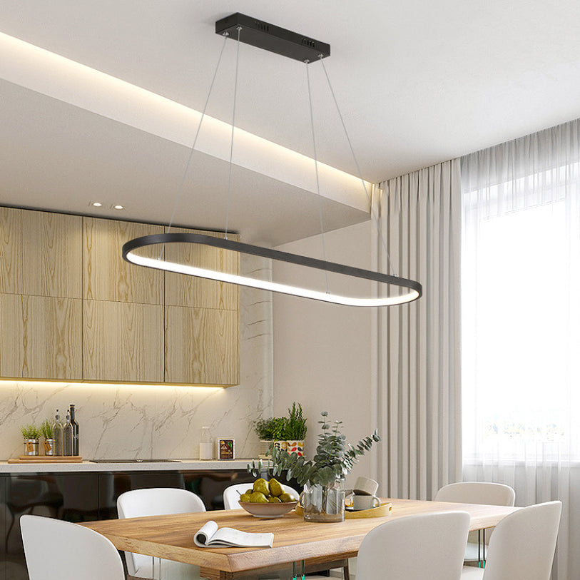 Geometric Island Pendant Lights Modern Chandelier Metal Island Lights 1 Light