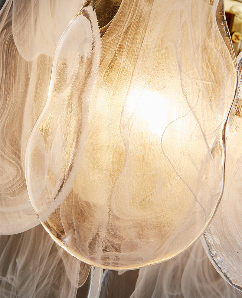 10 Light Gem Island Lights Modern Pendant Lighting Glass en Metal Island Lamps in Gold