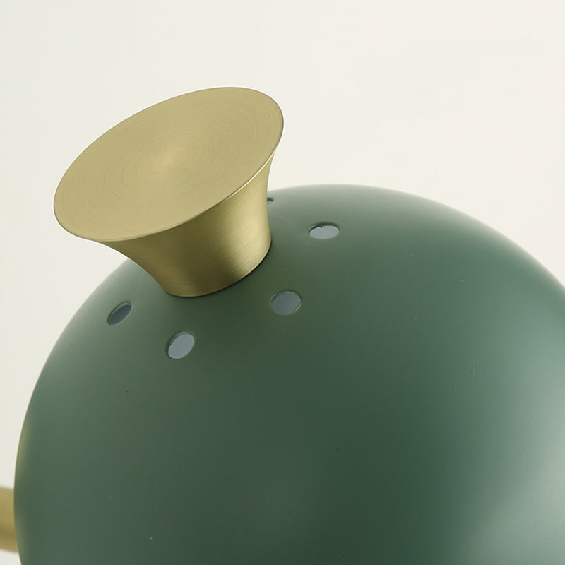 Modern Concise Macaron Wall Lamp Wrought Iron Dome Wall Light for Interior Spaces